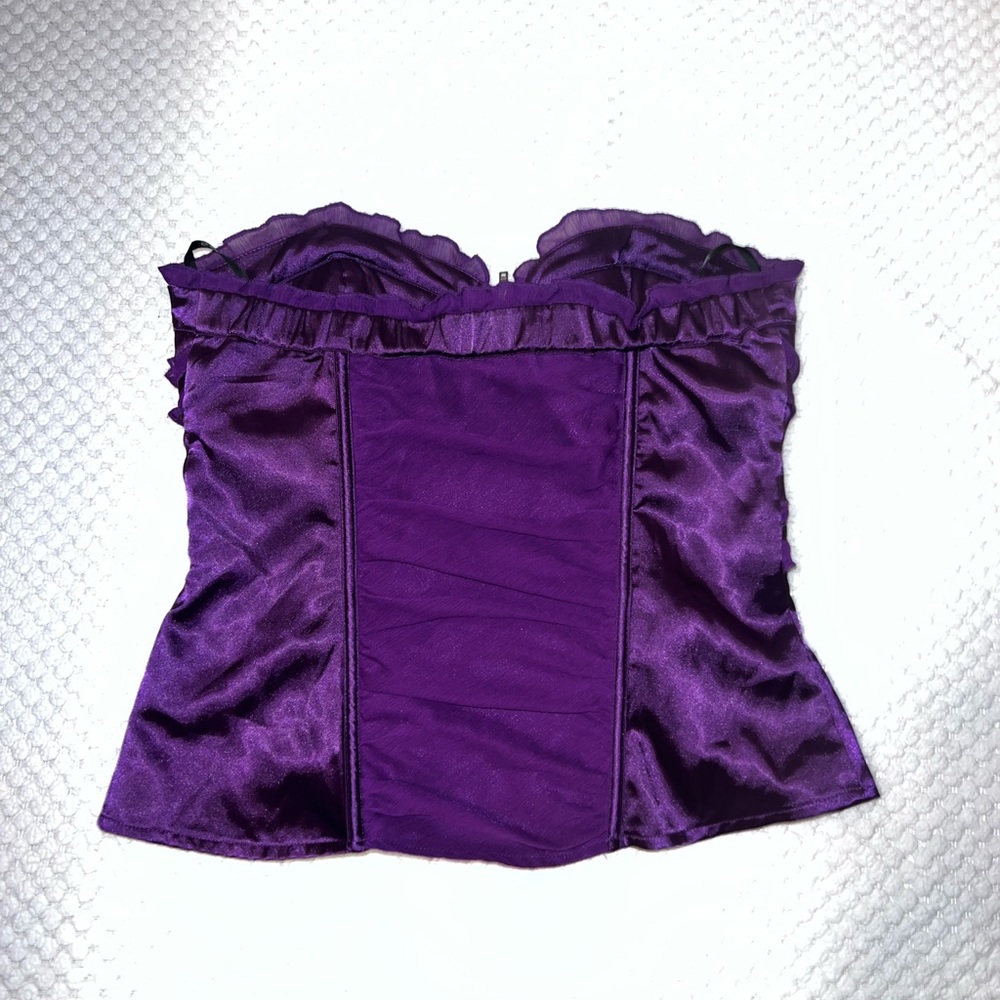 BEBE Purple Corset - Picture 4 of 10